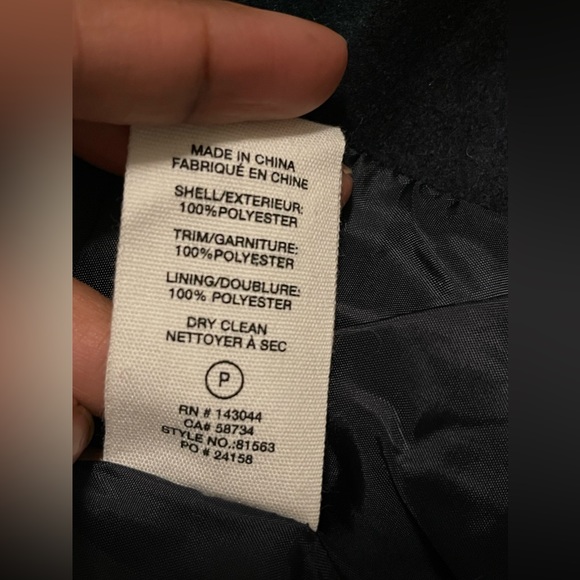 NWT Avec Les Filles Tartan Peacoat - Picture 4 of 5